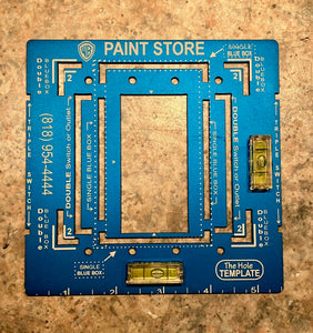 WB PAINT STORE -  10)  "HOLE TEMPLATES" June 4 2024