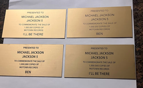 TGM Prod.  MAVEN   -  ALBUM SALES PLAQUES   - 6/12