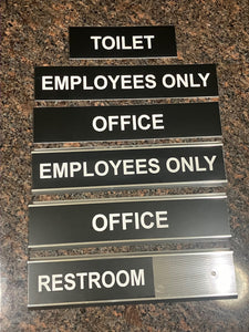 Stock Name Plates with Holders  “It’s Always Sunny in Philadelphia”
