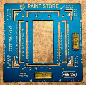 WB PAINT STORE -  10)  "HOLE TEMPLATES" July 21  2025