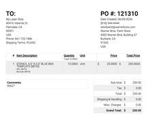 Load image into Gallery viewer, WB PAINT STORE -  10)  "HOLE TEMPLATES" June 11, 2026