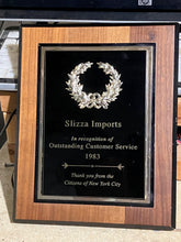 Load image into Gallery viewer, E77 10 Custom Trophy Plaque Plates