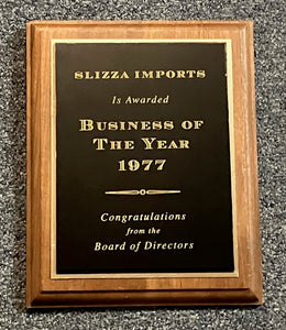 E77 10 Custom Trophy Plaque Plates
