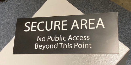 SECURE AREA   CHAD S2