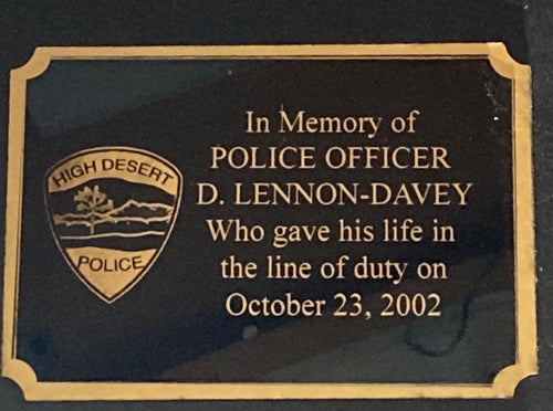 SWAMP FLOWER POLICE FOLDERS and PLAQUE PLATES