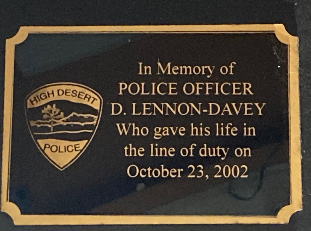 SWAMP FLOWER POLICE FOLDERS and PLAQUE PLATES