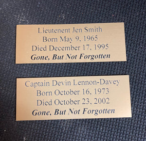 SWAMP FLOWER POLICE FOLDERS and PLAQUE PLATES