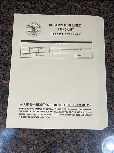 Curveball 200 Letter Custom Printed Folders