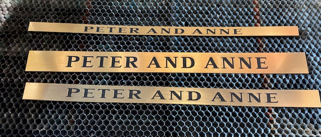Custom Engraved Plates