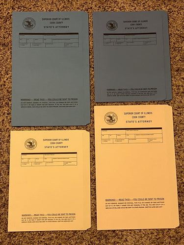 Curveball (140 Legal and Letter )- Custom Printed Folders