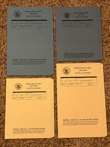 Curveball (140 Legal and Letter )- Custom Printed Folders