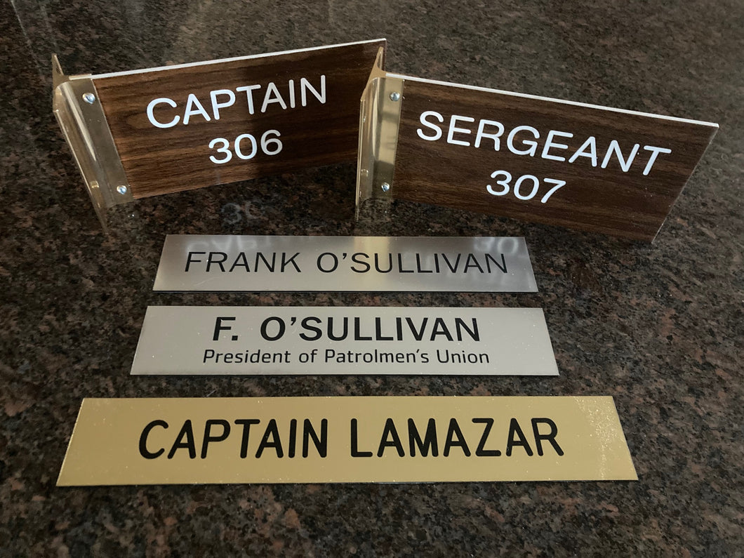 Brooklyn 99 Outriggers & Plates