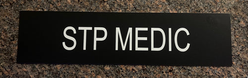 STP Medic 4 x 16 Parking Placard