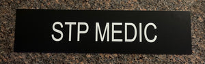 STP Medic 4 x 16 Parking Placard