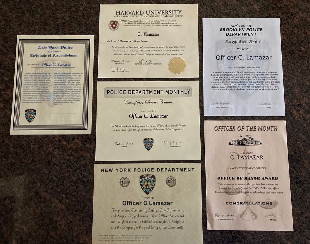 B99 Certificates