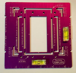 The Hole Template  - PURPLE   Sold Out