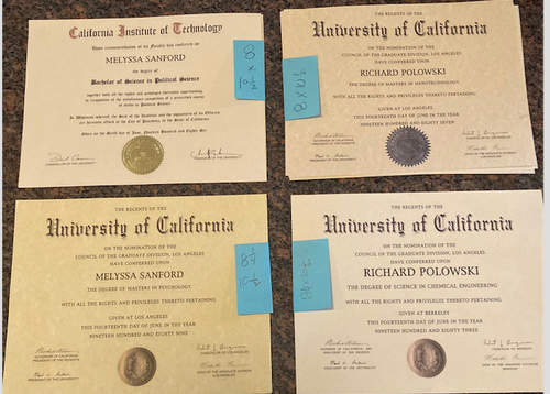 Custom Certificates & Seals for Players