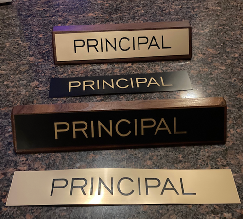 Dancing With the Stars Desk Name Plate