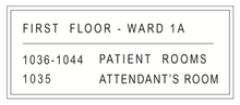 Load image into Gallery viewer, 4) 7&quot; x 14&quot; ENGRAVED SIGNS FLOOR DIRECTORY