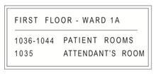 Load image into Gallery viewer, 4) 7&quot; x 14&quot; ENGRAVED SIGNS FLOOR DIRECTORY