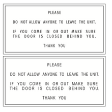 Load image into Gallery viewer, 2) 6&quot; X 12&quot; ENGRAVED SIGN BROWN OVER WHITE